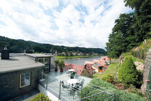 Elbresidenz Am Nationalpark Lägenhet Stadt Wehlen Exteriör bild