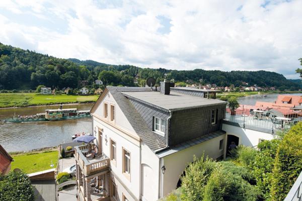 Elbresidenz Am Nationalpark Lägenhet Stadt Wehlen Exteriör bild